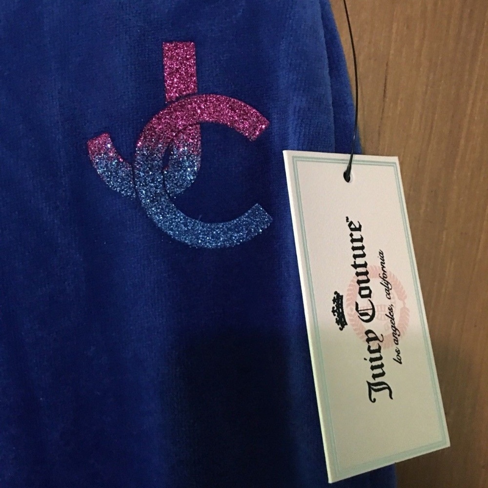 Juicy Couture Teen Girls Blue Sweatpants Large